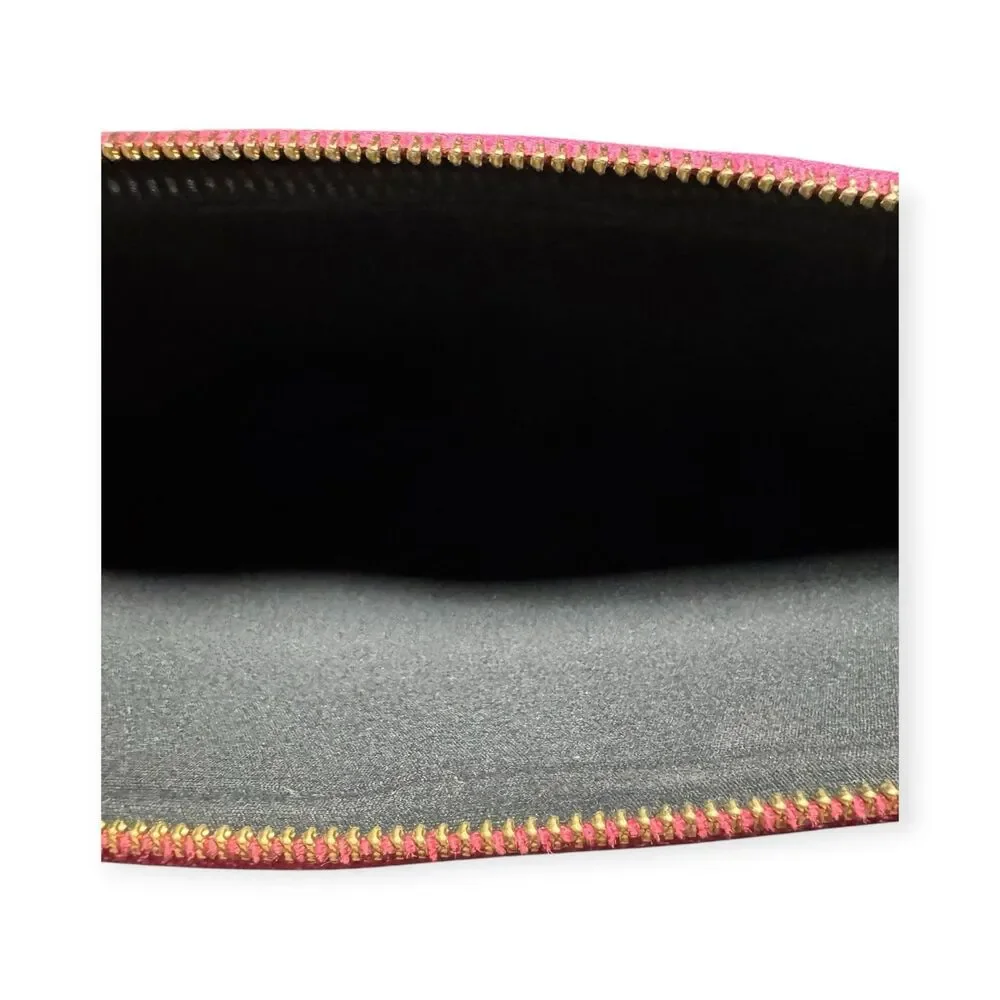 Kate Spade Laptop Sleeve Case Designer Floral Rose Pink Red Zip Padded